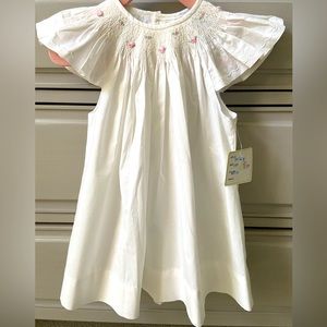 NWT 18 month girls smocked dress! Lightweight cotton dress and matching bloomers
